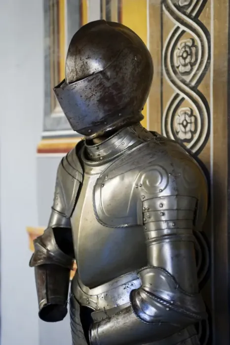 Framed Print : Print of Malta, Valletta - Knights' Armour in the Grand Masters Palace Framed Print : Print of Malta, Valletta - Knights' Armour in the Grand Masters Palace