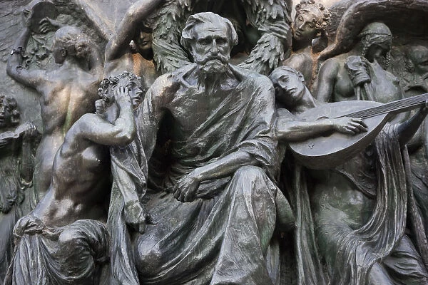 Monument to Guiseppe Verdi, Parma, Emilia Romagna, Italy