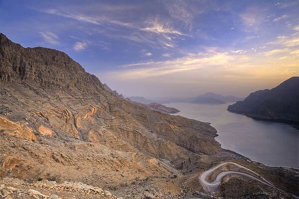 Oman, Musandam Peninsula, Khor Najd Fjord