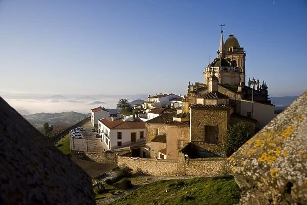 Partial view of Jerez de los Caballeros, Extremadura, Spain