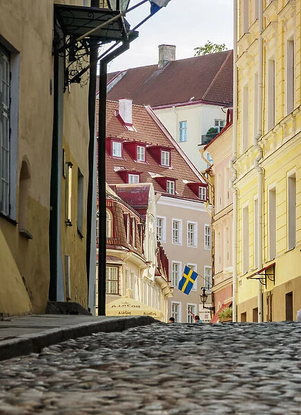 Pikk Street, Old Town, Tallinn, Estonia