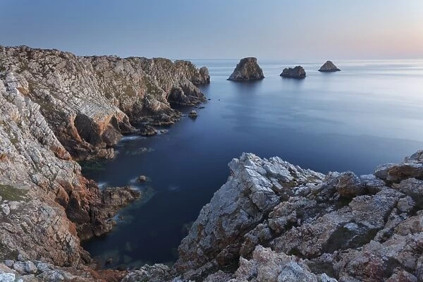 Pointe de Penhir, Brittany, France. A scenic spot of exceptional beauty located just