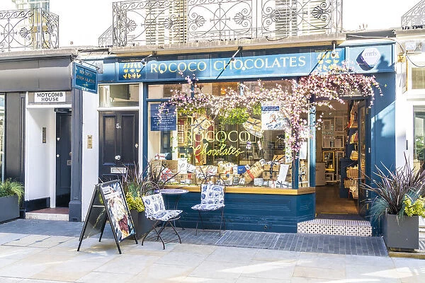 Rococo Chocolate Cafe, Belgravia, London, England, UK
