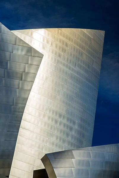 Roof detail of the Walt Disney Concert Hall designed by Frank Gehry, Los Angeles