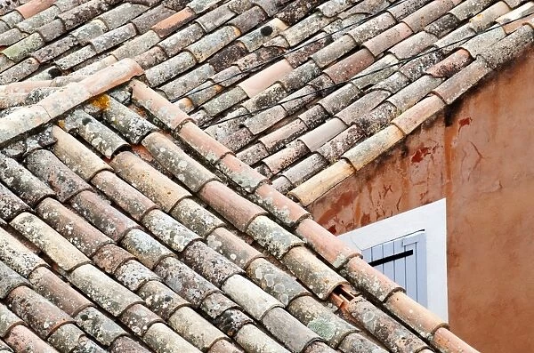 Roofs of Roussillon, Provence, France