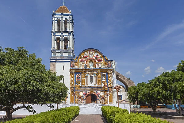 Santa Maria church, 18th century, Jolalpan, Puebla, Mexico