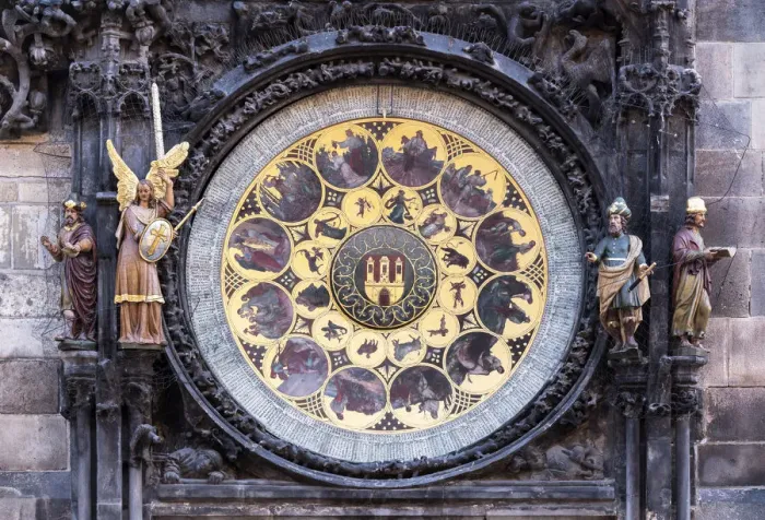 Framed Print : Print of the Astronomical Clock in Prague Framed Print : Print of the Astronomical Clock in Prague