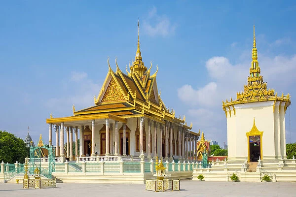 The Silver Pagoda (Wat Preah Keo Morakot), Royal Palace, Phnom Penh, Cambodia
