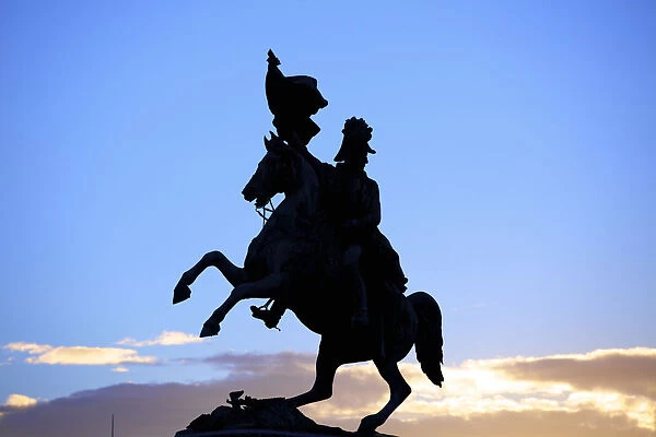 Statue of Archduke Charles, Heldenplatz, Vienna, Austria, Central Europe