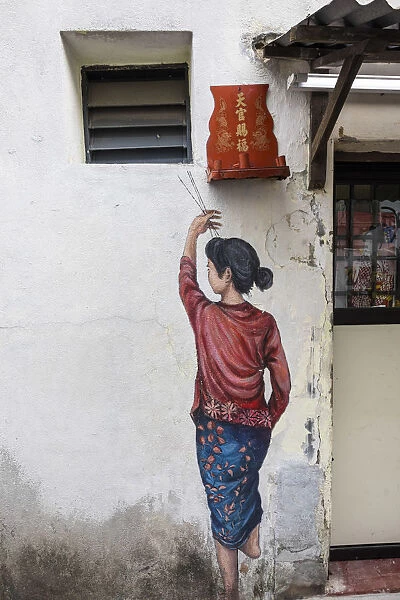 Street art, George Town, Penang Island, Malaysia