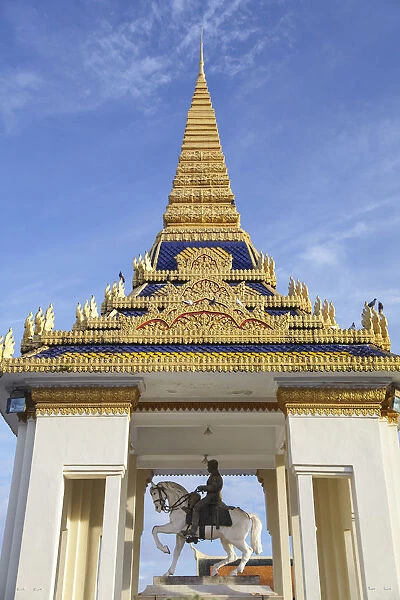 Stupa at Silver Pagoda in Royal Palace, Phnom Penh, Cambodia