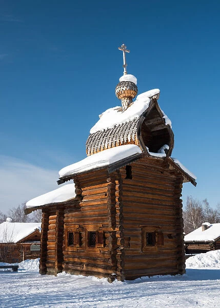 Taltsy a traditional village near by Irkutsk, Irkutsk region, Siberia, Russia