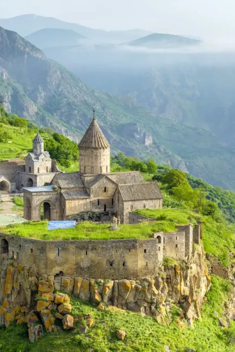 Framed Print : Tatev Monastery complex Print Framed Print : Tatev Monastery complex Print