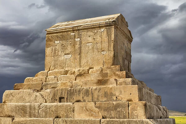 Tomb of Cyrus the Great, 6th century BC, Pasargadae, Fars Province, Iran
