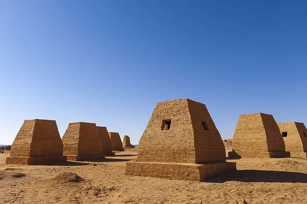 The Tombs of Garamantes, Jarma (Germa), Fezzan, Libya