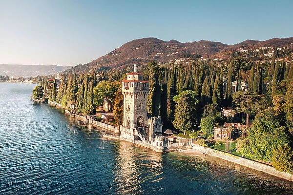 The Tower of Gardone Riviera, Garda Lake, Italy