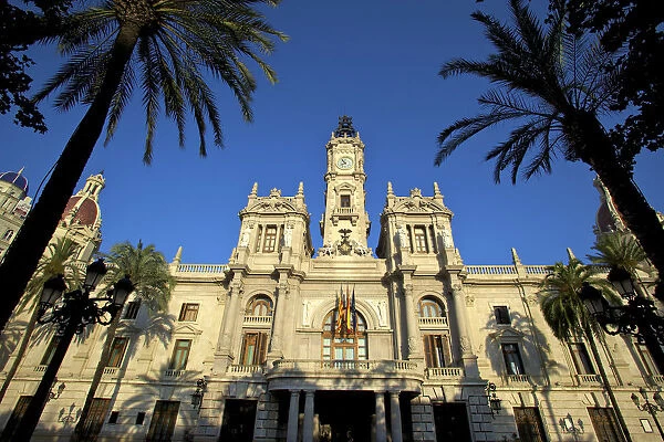 Town Hall, Plaza del Ayuntamiento, Valencia, Spain