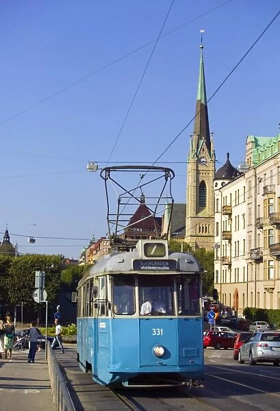 Tram, Stockholm, sweden