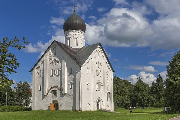 Transfiguration church on the Ilyina street, 1374, Veliky Novgorod, Russia