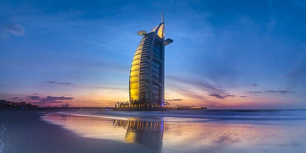 UAE, Dubai, Jumeirah, Burj Al Arab Hotel