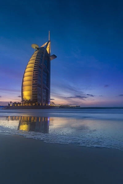UAE, Dubai, Jumeirah, Burj Al Arab Hotel