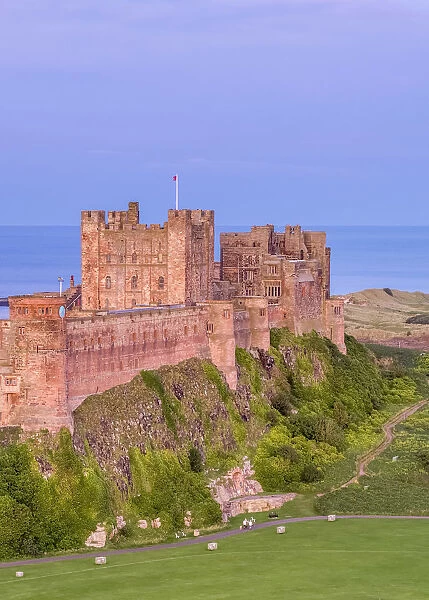 UK, England, Northumberland, Bamburgh, Bamburgh Castle