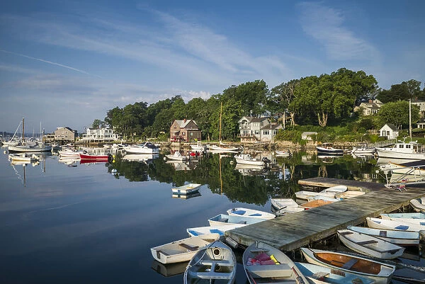 USA, New England, Cape Ann, Massachusetts, Annisquam, boats Lobster Cove