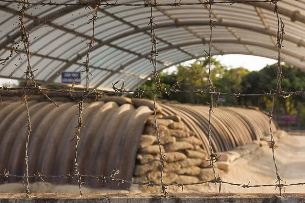 Vietnam, Dien Bien Phu, Bunker of Colonel Castries, former headquarters of French