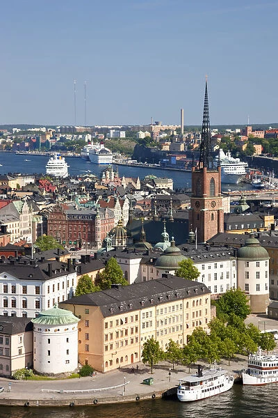 View over Gamla Stan, Stockholm, Sweden