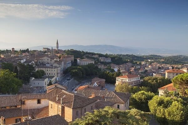 View over Perugia, Umbria, Italy