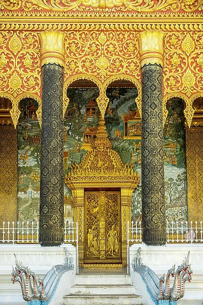 Wat Mahathat, Luang Prabang (ancient capital of Laos on the Mekong river), Laos
