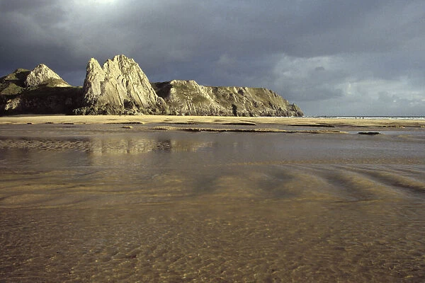 Three-cliffs Bay, Gower, Wales, UK, Europegower (rr)