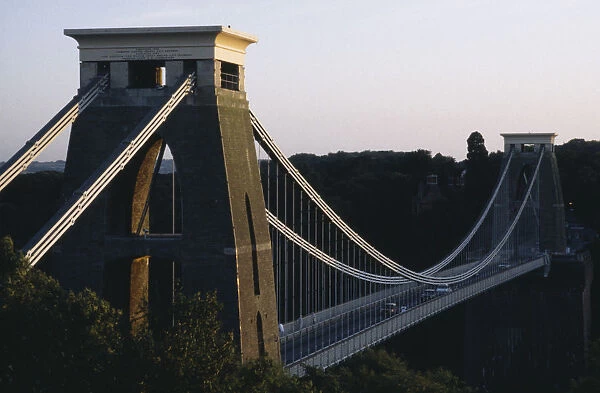10012239. ENGLAND Bristol Clifton suspension bridge