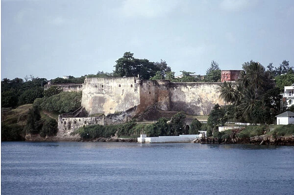 20056547. KENYA Mombassa Fort Jesus seen from across water