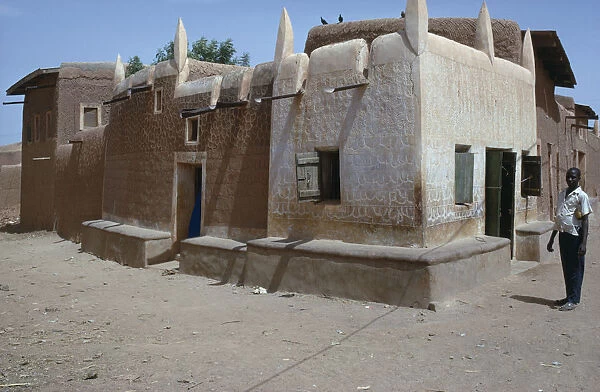 20067746. NIGERIA Kano Traditional Hausa dwelling