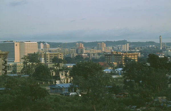 20067749. NIGERIA Abuja City skyline