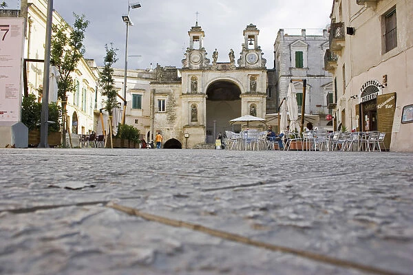 ITALY 2. Italy /  Matera. view of Unescos human heritage Materas ' Dei Sassi' main square