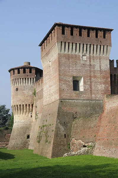 Italy, Lombardy, Soncino, Sforza Castle