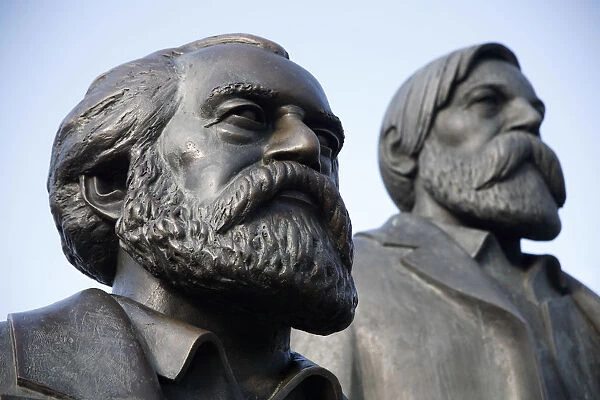 Karl Marx & Friedrich Engels Statue, Berlin, Germany