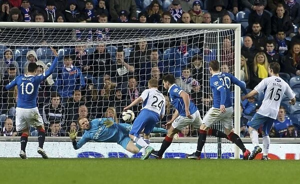 Aidan Smith Scores Stunner for Queen of the South Against Rangers at Ibrox Stadium