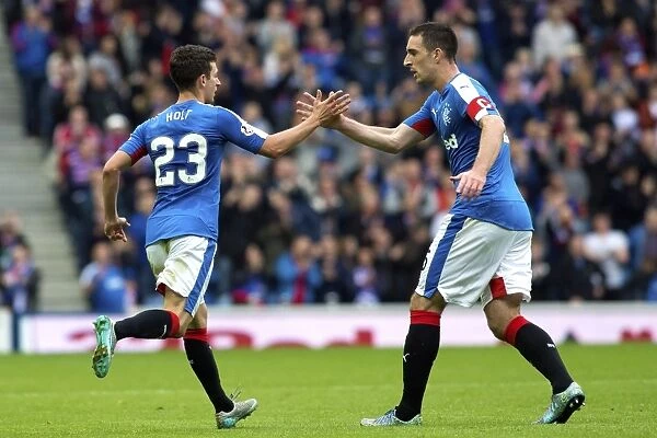 Jason Holt's Dramatic Goal: Rangers Secure Championship Victory at Ibrox