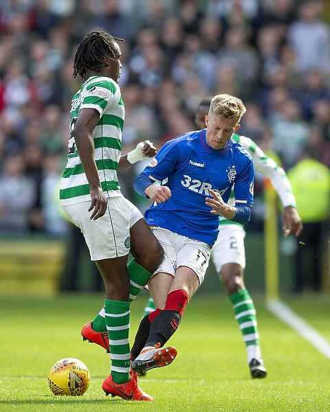 McCrorie vs Boyata: Intense Tackle in Scottish Premiership Clash between Rangers and Celtic
