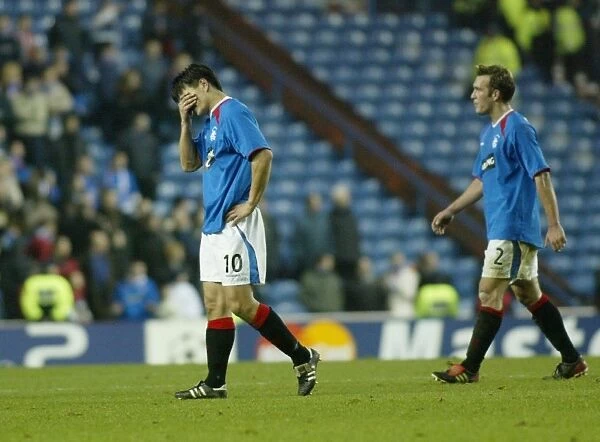Michael Mols Disappointed: Rangers Held to a Draw by Panathinaikos in 09 / 12 / 03 Champions League, Eliminated