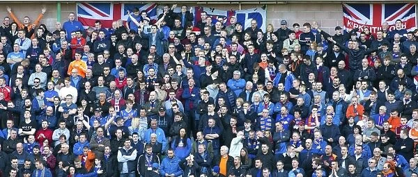 Passionate Rangers FC Fans Celebrate Victory at Easter Road: Scottish Cup Triumph (2003)