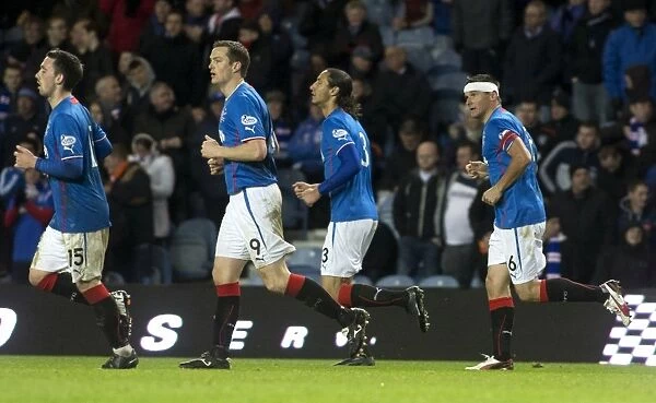 Rangers Lee McCulloch Scores Dramatic Penalty at Ibrox: SPFL League 1 Victory over Dunfermline Athletic