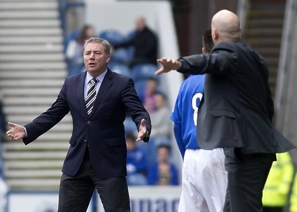 Rangers: McCoist and Team Push Towards Victory - 2-0 Lead Over Clyde at Ibrox Stadium