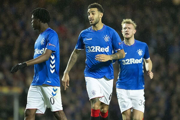 Rangers vs Spartak Moscow: Goldson and Worrall in Europa League Action at Ibrox Stadium