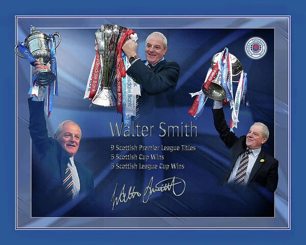 Walter Smith Paint Effect Print