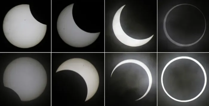 Framed Print : Annular Eclipse Seen in Tokyo Print Framed Print : Annular Eclipse Seen in Tokyo Print