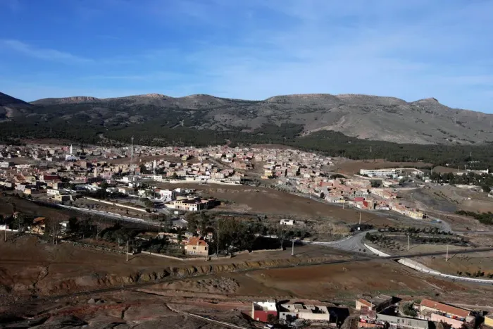Framed Print : General view print of Jerada, Morocco landscape Framed Print : General view print of Jerada, Morocco landscape